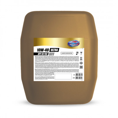 Моторна олива ULTRA 10W-40 VAMP Моторна олива ULTRA 10W-40 VAMP